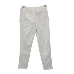 Pink Stitch Athletic White Slim Fit Vented Pants 4 Activewear Sportswear Golf